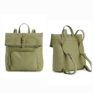 NWOT Sonoma Goods For Life Darcy Olive Green Backpack